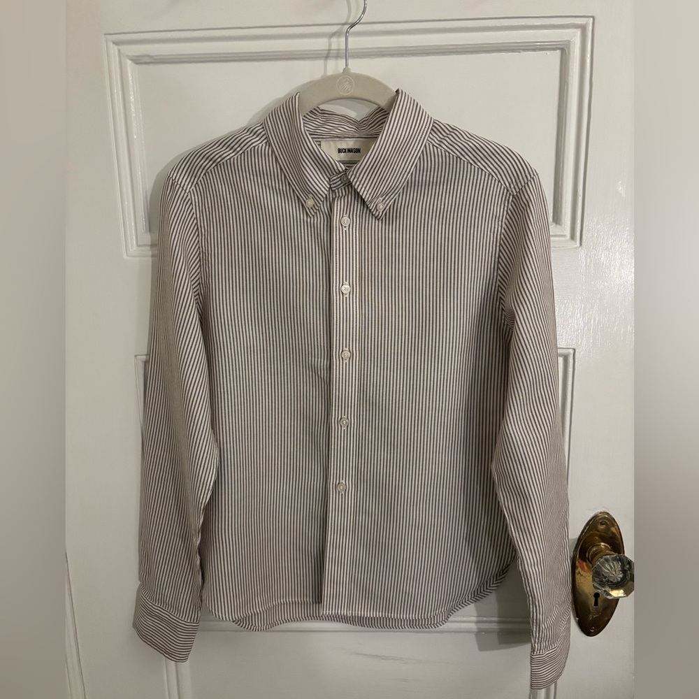 Buck Mason California Oxford Prep button down size small